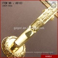 European Style 440mm long zinc alloy/bronze door handle